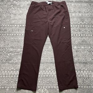 Figs Cairo Cargo Scrub Pants Mens XL Brown Straight Nurse Vet Medical Uniform
